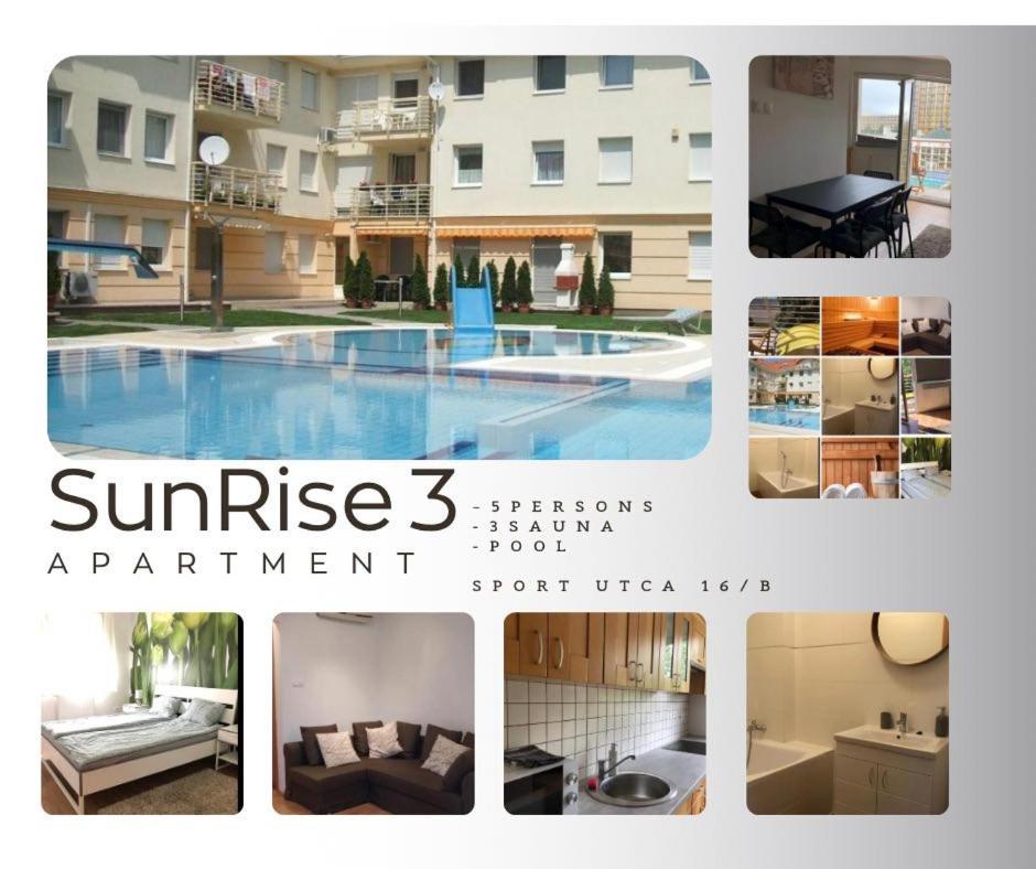 Sunrise 2 Apartment Hajdúszoboszló Esterno foto